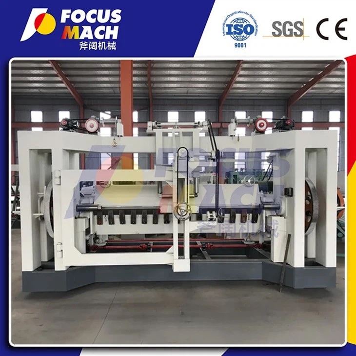 Woodworking Mechanical Veneer Spindle Peeling Machine
